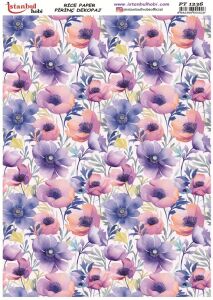 Pirinç Dekopaj Kağıdı 30x42cm PT-1236