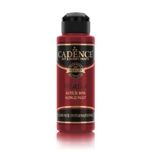 Cadence Akrilik Boya 4350 Crimson Kırmızı Ahşap Boyası 120ML