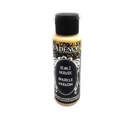 Cadence Simli Vernik Altın 70ml