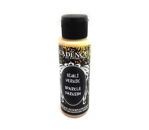 Cadence Simli Vernik Altın 70ml