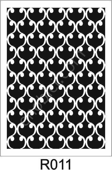 Duvar Dekor Stencil Şablon (40x40) R-011