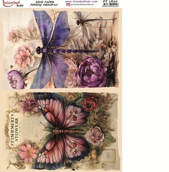 Pirinç Dekopaj Kağıdı 30x42cm PT-1850