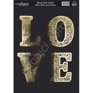 VT-23  Cadence Kumaş Varak Transfer 21x30cm