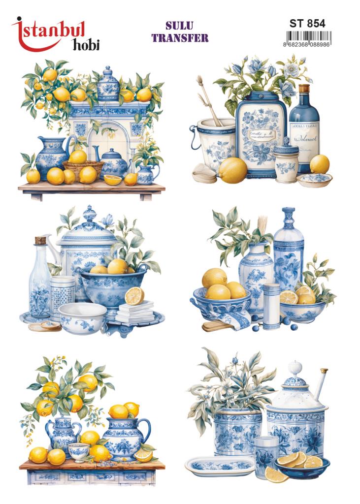 Sulu Transfer Kağıdı 25x35cm ST-854