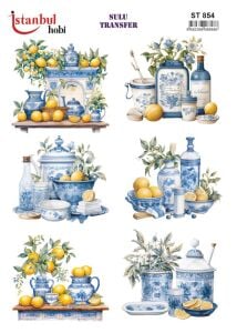 Sulu Transfer Kağıdı 25x35cm ST-854