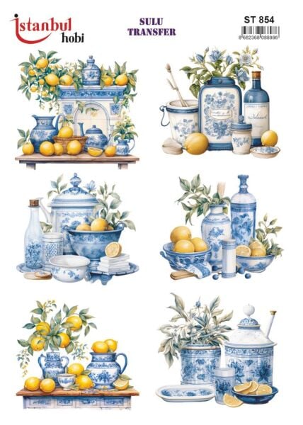 Sulu Transfer Kağıdı 25x35cm ST-854