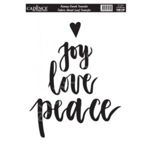 VT-24  Cadence Kumaş Varak Transfer 21x30cm