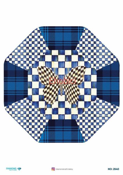 Diamond Pirinç Dekopaj Kağıdı - 2540