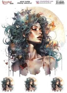 Pirinç Dekopaj Kağıdı 30x42cm PT-1679