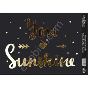 VT-25  Cadence Kumaş Varak Transfer 21x30cm