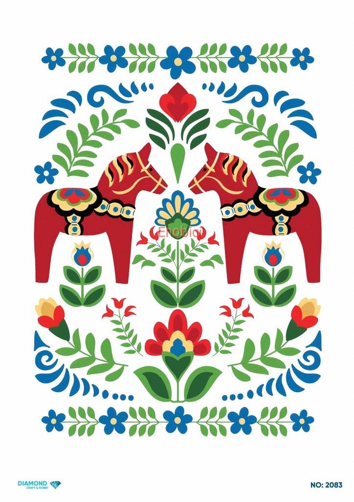 Diamond Pirinç Dekopaj Kağıdı - 2083