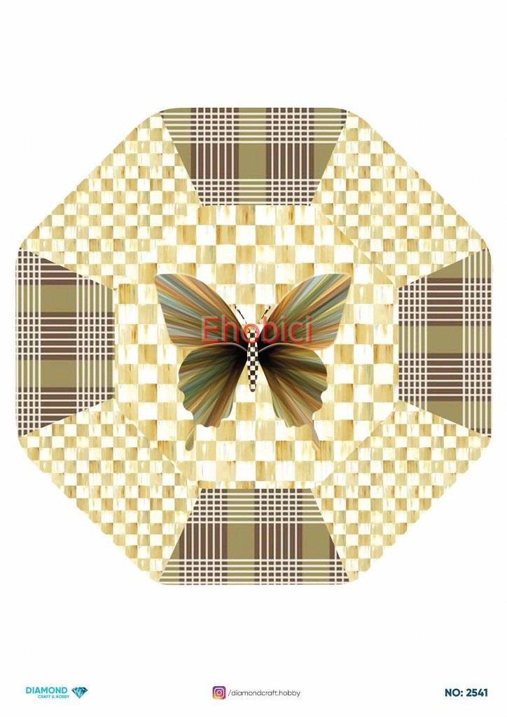 Diamond Pirinç Dekopaj Kağıdı - 2541