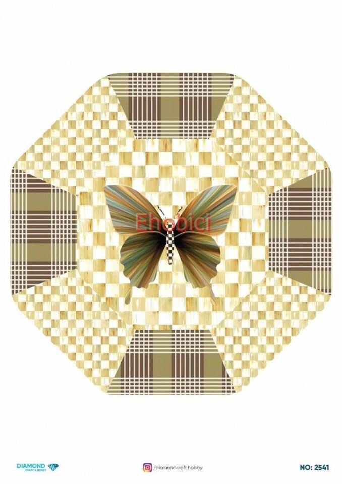 Diamond Pirinç Dekopaj Kağıdı - 2541