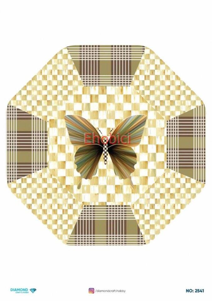Diamond Pirinç Dekopaj Kağıdı - 2541