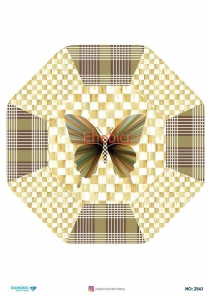 Diamond Pirinç Dekopaj Kağıdı - 2541