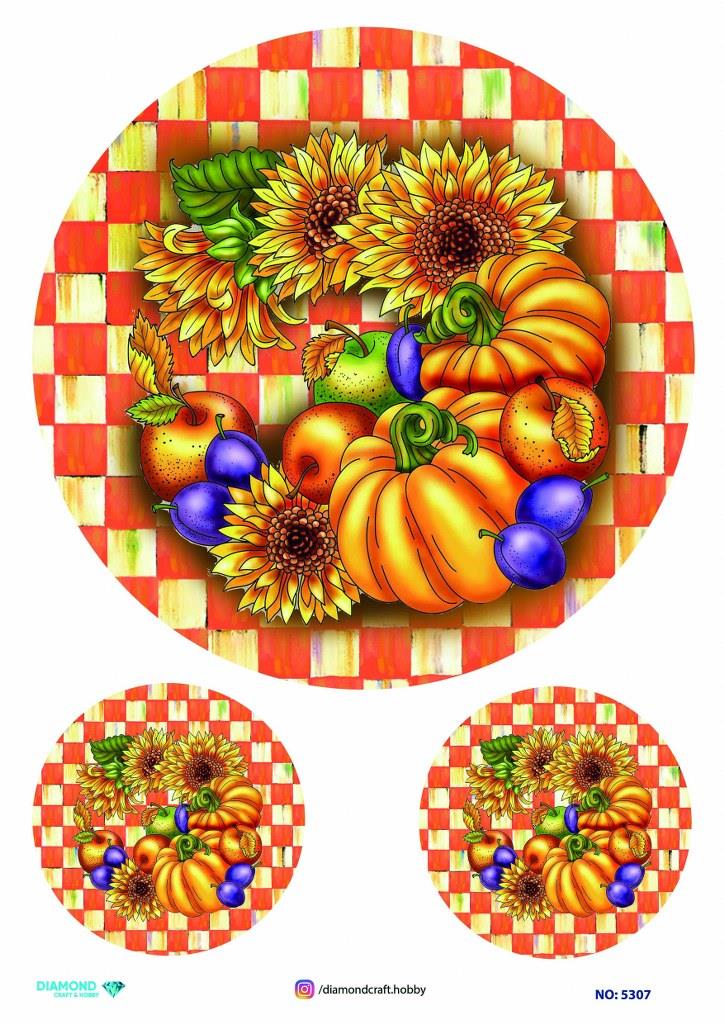 Diamond Pirinç Dekopaj Kağıdı - 5307