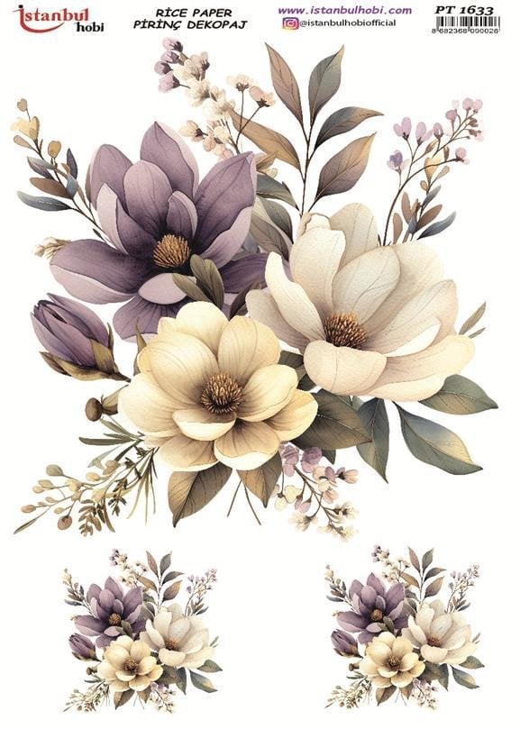 Pirinç Dekopaj Kağıdı 30x42cm PT-1633