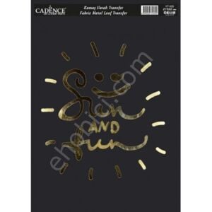 VT-26  Cadence Kumaş Varak Transfer 21x30cm