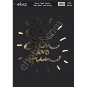 VT-26  Cadence Kumaş Varak Transfer 21x30cm