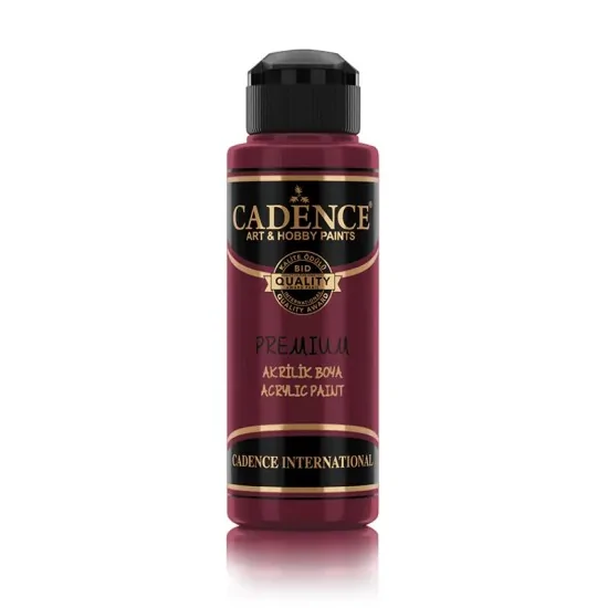 Cadence Akrilik Boya 2000 Bordo Ahşap Boyası 120ML