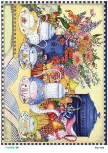 Diamond Pirinç Dekopaj Kağıdı - 1109