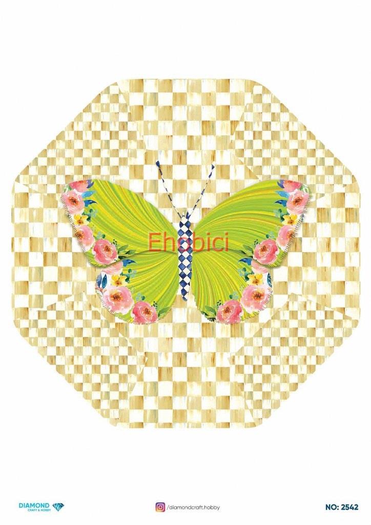 Diamond Pirinç Dekopaj Kağıdı - 2542