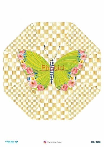 Diamond Pirinç Dekopaj Kağıdı - 2542