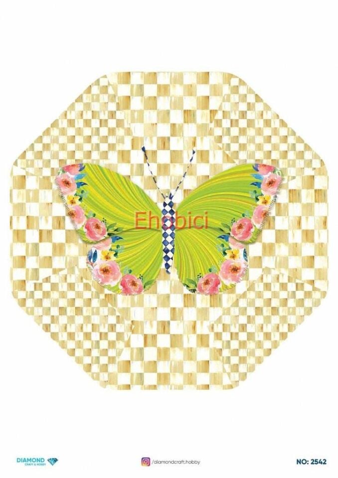 Diamond Pirinç Dekopaj Kağıdı - 2542