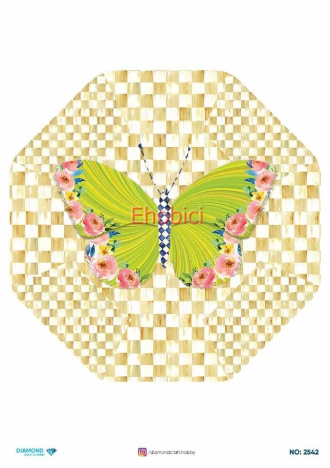Diamond Pirinç Dekopaj Kağıdı - 2542