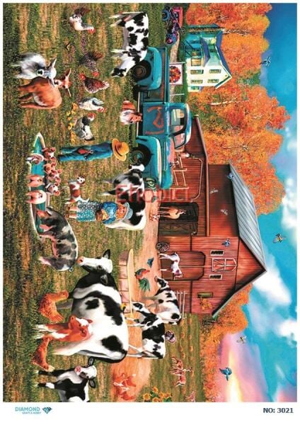 Diamond Pirinç Dekopaj Kağıdı - 3021