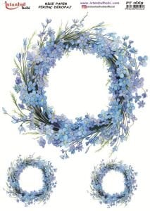 Pirinç Dekopaj Kağıdı 30x42cm PT-1669