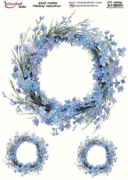 Pirinç Dekopaj Kağıdı 30x42cm PT-1669