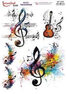 Sulu Transfer Kağıdı 25x35cm ST-075