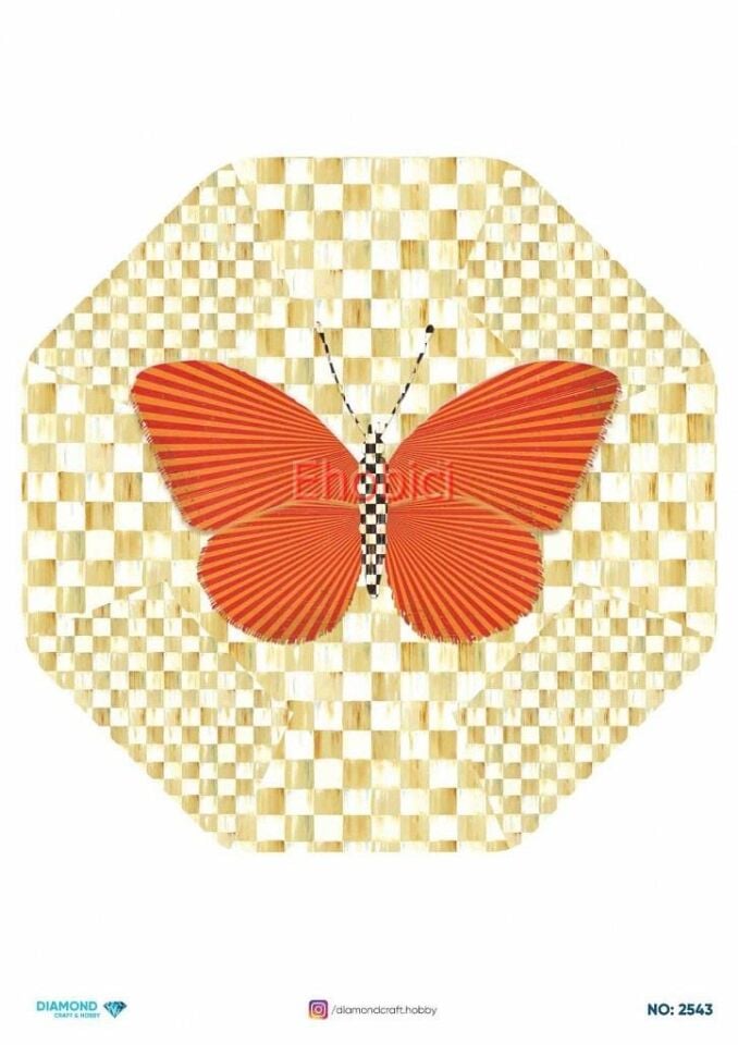 Diamond Pirinç Dekopaj Kağıdı - 2543
