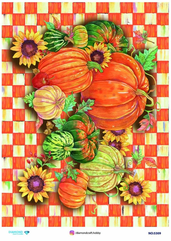 Diamond Pirinç Dekopaj Kağıdı - 5309