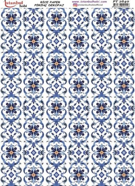 Pirinç Dekopaj Kağıdı 30x42cm PT-2640