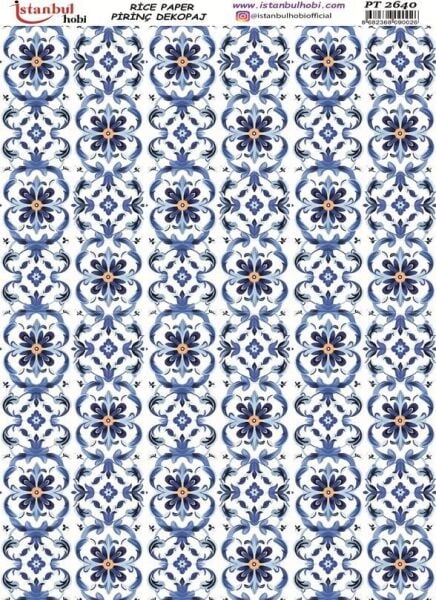 Pirinç Dekopaj Kağıdı 30x42cm PT-2640