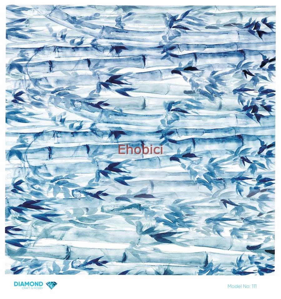 Diamond Pirinç Dekopaj Kağıdı - 111 - 30x30