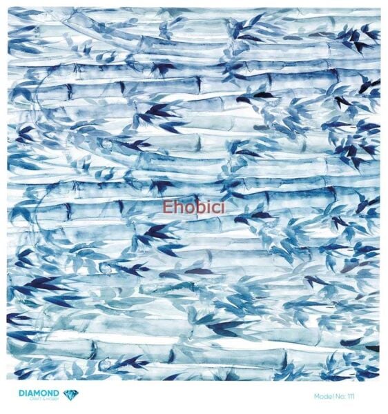 Diamond Pirinç Dekopaj Kağıdı - 111 - 30x30