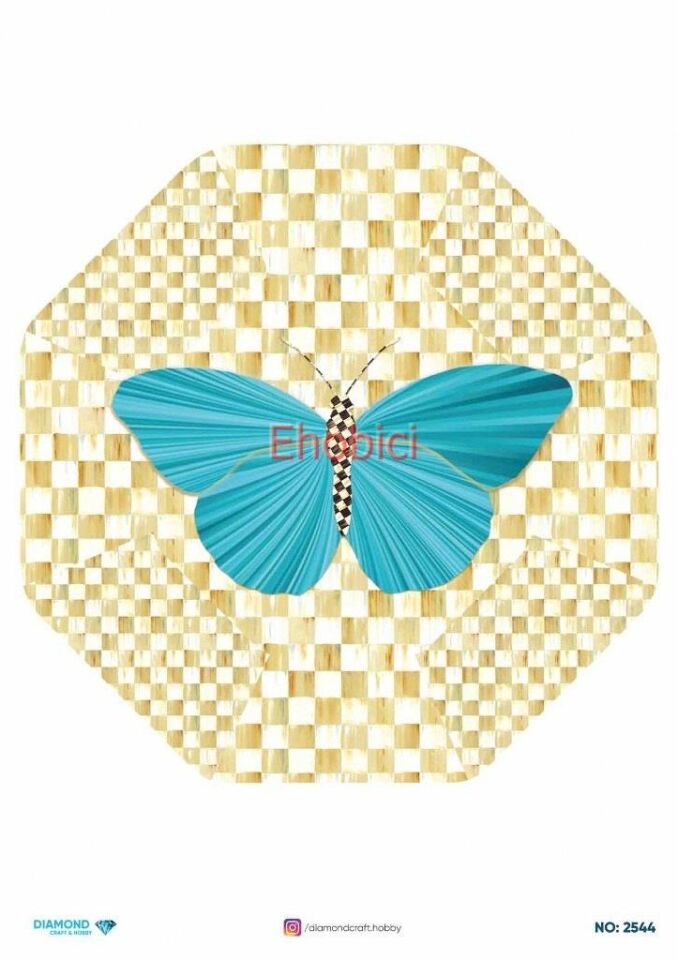 Diamond Pirinç Dekopaj Kağıdı - 2544