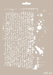 Cadence MA02 Mix Media Stencil