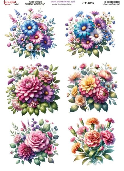 Pirinç Dekopaj Kağıdı 30x42cm PT-4084