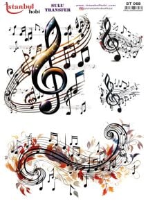 Sulu Transfer Kağıdı 25x35cm ST-068