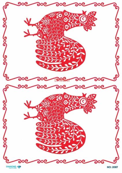 Diamond Pirinç Dekopaj Kağıdı - 2087