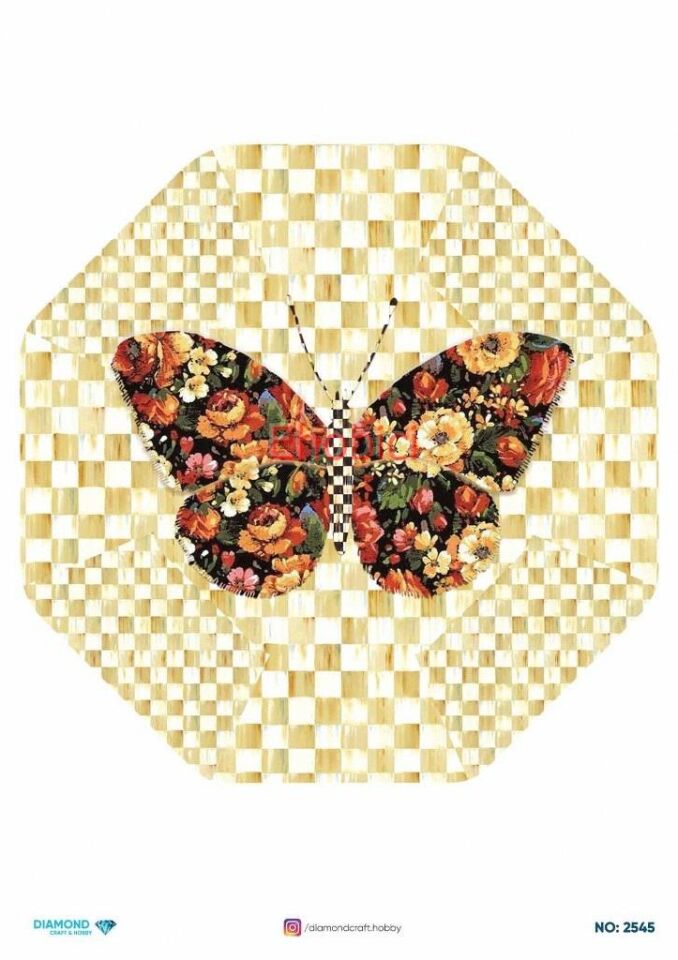 Diamond Pirinç Dekopaj Kağıdı - 2545
