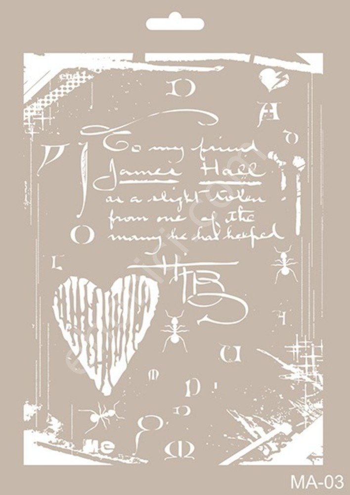 Cadence MA03 Mix Media Stencil