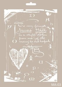 Cadence MA03 Mix Media Stencil