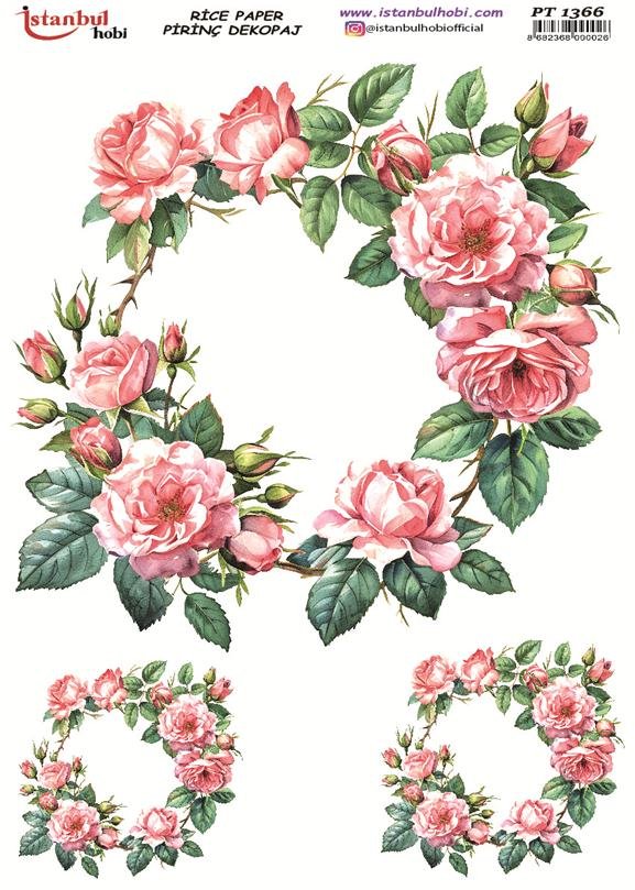 Pirinç Dekopaj Kağıdı 30x42cm PT-1366