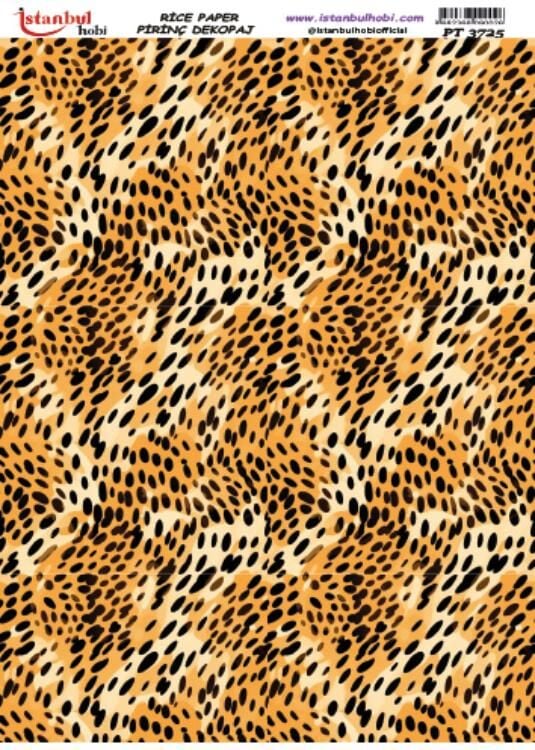 Pirinç Dekopaj Kağıdı 30x42cm PT-3725