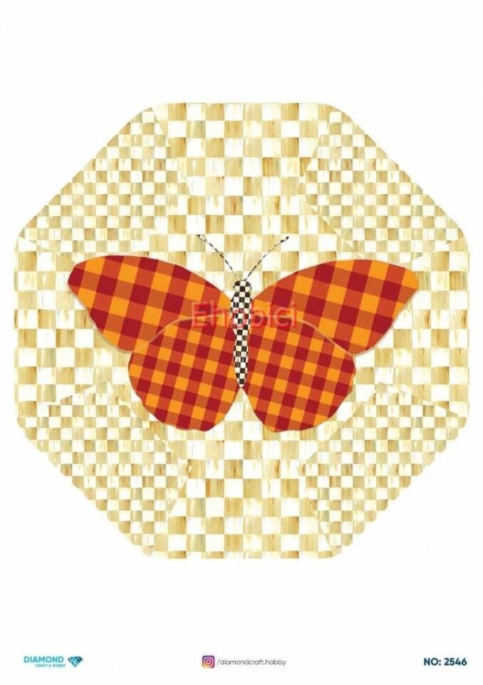 Diamond Pirinç Dekopaj Kağıdı - 2546